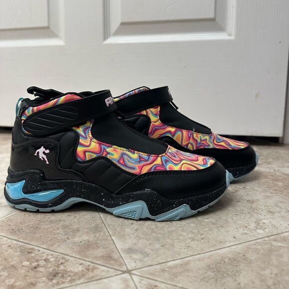 AND1 Kids Hi-Top Zip Athletic Sneakers Size 13 - Picture 1 of 3